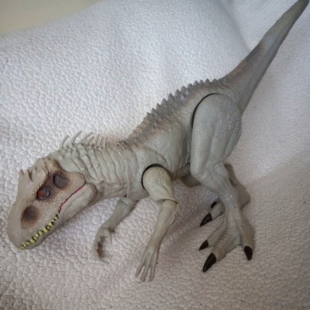 Jurassic World Dino Rivals Destroy N Devour Indominus Rex Toy Dinosaur 23” Long